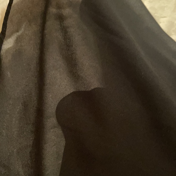 Lulus all black sheer boho dress - Picture 6 of 7